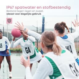 Norva - Smartwatch voor Dames - Geschikt voor elke smartphone - Slaapmonitor - Bellen - Muziek - Lange batterijduur - 100+ Sportmodi - Dames horloge - Incl. extra bandje — thumbnail 7