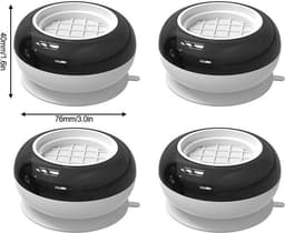 Borvat® Wasmachine Verhogers 4-delig - Anti-Trilling & Antislip - Beschermt Vloer - Voor Wasmachines en Drogers — thumbnail 7