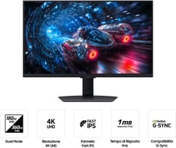 Samsung 27" Odyssey G7 G70F UHD 360Hz Gaming Monitor — thumbnail 9