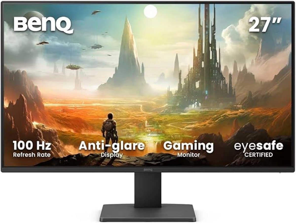 BenQ GW2791 27 inch beeldscherm - 1080p FHD - 100Hz - IPS Beeldscherm Computer- HDMI, DisplayPort - 1080x1920 PC Scherm - Ultra Slim Bezel - TUV-Certified - Flicker-free - Low Blue Light Plus - Eye-CareU — afbeelding 1
