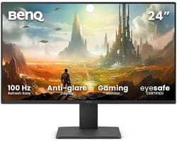 BenQ Monitor 24 inch GW2491 - IPS Beeldscherm Computer - 1080p - FHD - 100Hz - Eye-CareU - Full HD Scherm- 99% sRGB - Low Blue Light Plus