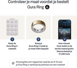 Oura Ring 4 - Size Before You Buy - Gold - Size 9 — thumbnail 2