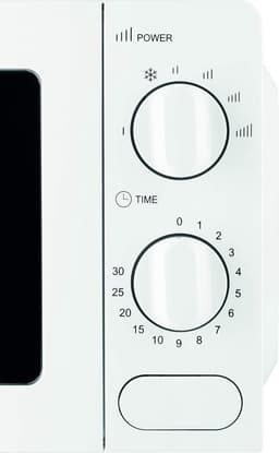 Magnetron met Draaitafel en Timer in Wit — thumbnail 2