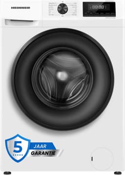 Heinner HWM-H6010IVSMC+++ Slanke Wasmachine 6 kg – 15 Wasprogramma’s – 1000 tpm – Anti-kreukfunctie – LED-display – Kinderslot – Wit – 5 Jaar Garantie — thumbnail 1
