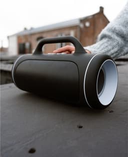 BRAINZ LED Boombox - Krachtige speakers - Bluetooth speaker - Zwart — thumbnail 3