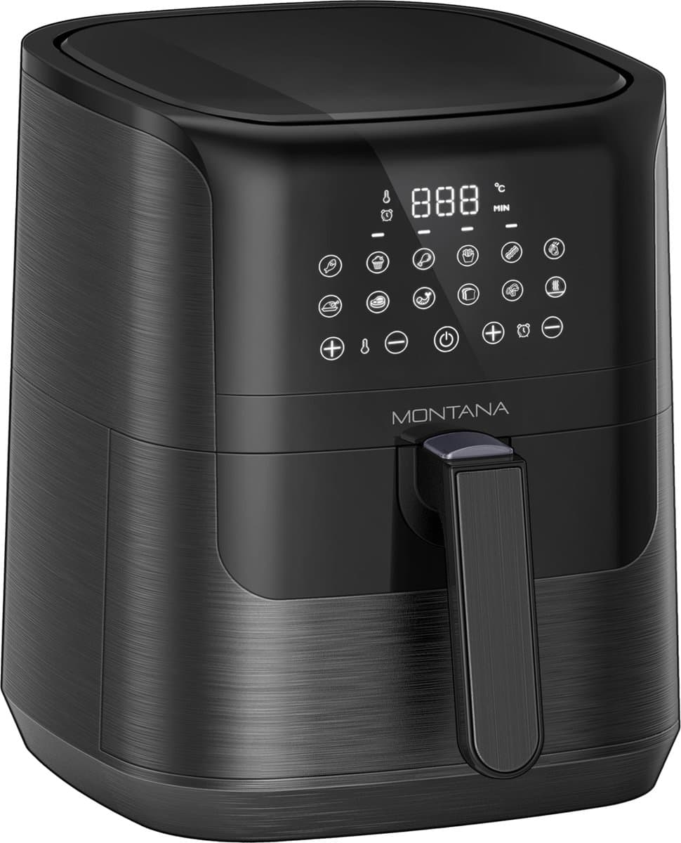 Montana MF-300 Compact (1-2 pers) 3,5Ltr Master Air Fryer Ceramic Deluxe — afbeelding 1