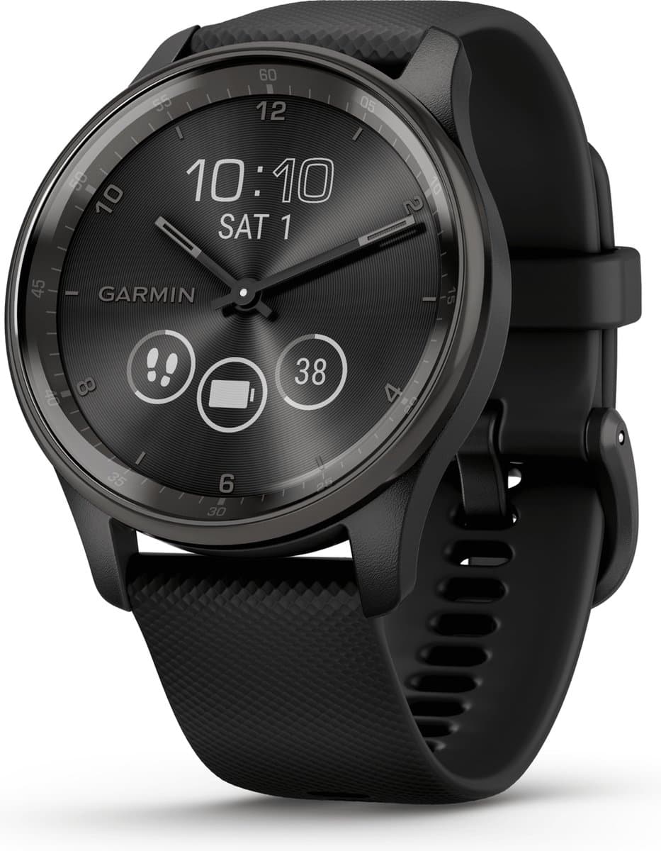 Garmin vivomove Trend - Smartwatch dames - 40mm- Zwart — afbeelding 1