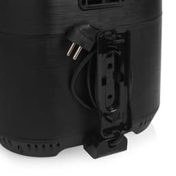 Princess 182061 Airfryer XXL 6,5L - Digitale Heteluchtfriteuse met Uitneembare Scheidingswand - Zwart - 1800 watt - 12 programma's - Digitale timer - Temperatuurbereik 80-200 °C - BPA- en PFOA-vrij — thumbnail 3