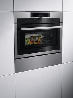 AEG Series 8000 KME968000M 43 l 3000 W Zwart, Roestvrijstaal — thumbnail 7