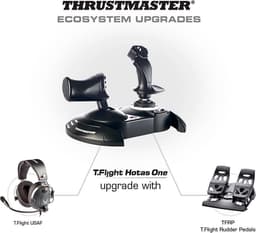 Thrustmaster T.Flight Hotas One Flight Simulator Stick & Throttle - Xbox Series X|S / Xbox One / PC - Afneembaar Roersysteem — thumbnail 14