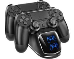 Dubbel Dock Lader Voor Controller PS4 Slim PS4 Pro - Charger Controller PS4 - Laadstation PS4