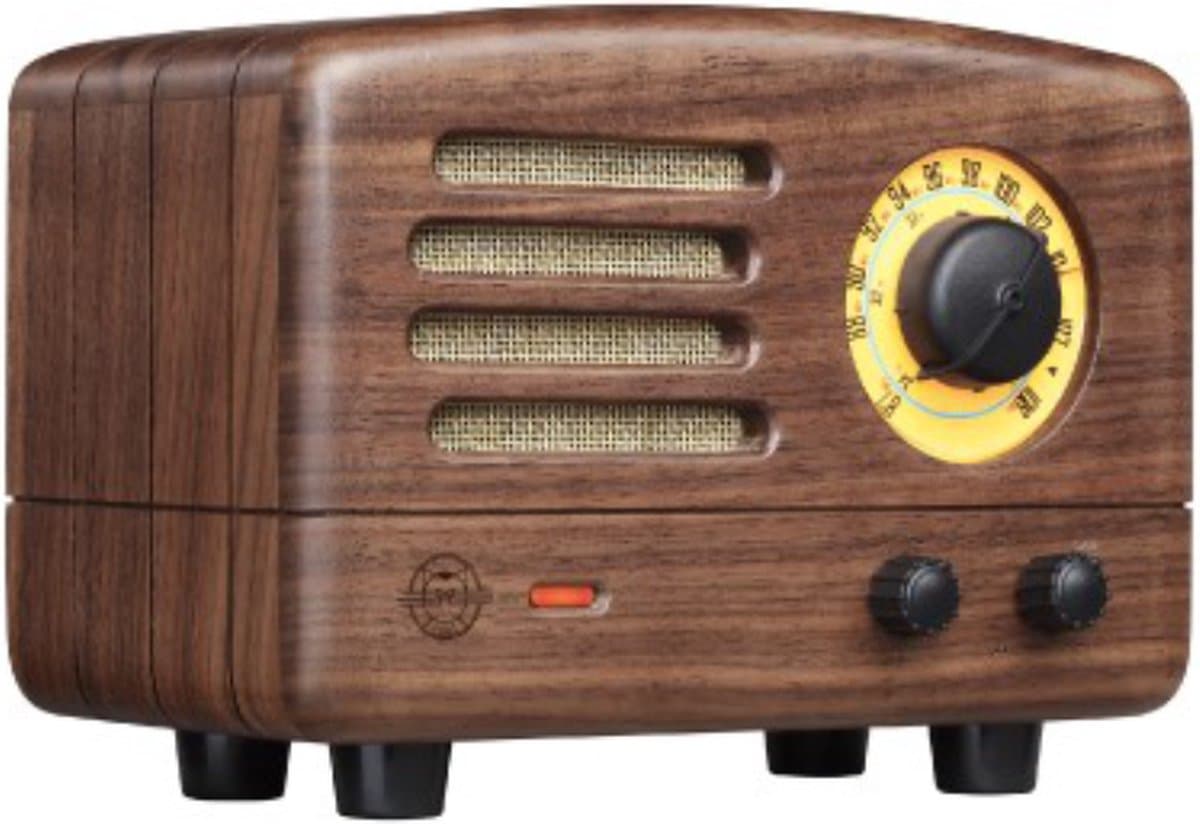 MUZEN Utopia - FM Radio - Bluetooth Luidspreker - Walnutwood — afbeelding 1