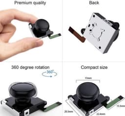 Reparatieset voor Nintendo Switch - Voor reparatie van 4 Joy-cons - 25 in 1 — thumbnail 5