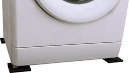 Scanpart trillingsdempers wasmachine vierkant - Geschikt voor AEG Bosch Miele Samsung Siemens - Zwart - Universeel - Set van 4 stuks — thumbnail 7