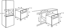 Inventum IMC6150RK - Inbouw combi-oven - Hetelucht - Magnetron - Grill - 50 liter - 45 cm hoog - Tot 250 graden - Zwart/RVS — thumbnail 10