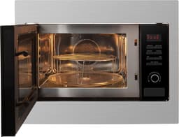 Inventum IMC6125F - Inbouw combi-oven - Hetelucht - Magnetron - Grill - 25 liter - 45 cm hoog - Tot 220 graden - RVS/Zwart — thumbnail 3