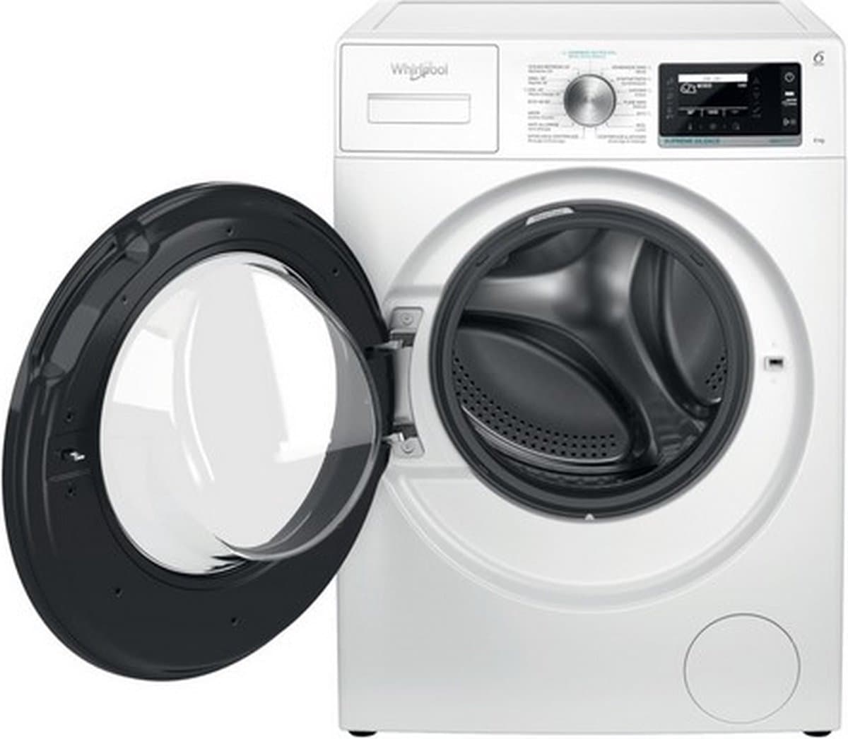 Whirlpool W7 89 SILENCE BE wasmachine Voorbelading 8 kg 1400 RPM Wit — afbeelding 1