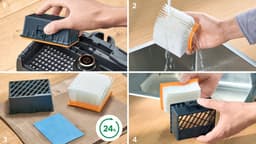 Bosch ProHygienic BGB41HYG1H Serie 4 - Stofzuiger met zak - 11 mtr bereik - ULPA15 - Wit — thumbnail 15