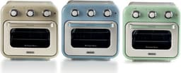 Ariete 4632/05 Vintage Airfryer & Oven - 16 liter - 1400 Watt - timer - draaispit - roterende mand - blauw — thumbnail 2
