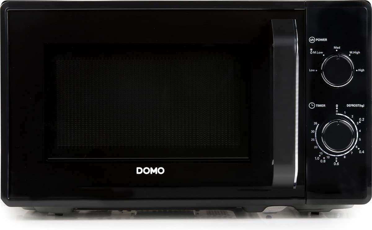 DOMO DO2520 - Solo Magnetron - Microgolfoven Solo - Zwart - 20L - 800W — afbeelding 1