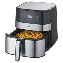 Inventum GF500HLD Airfryer XL - 5L - 8 programma's - 80-200 °C - Tot 5 personen - Zilver/Zwart — thumbnail 6