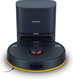 Philips HomeRun 2000 Series XU2100/10 - Robotstofzuiger met dweilfunctie - Automatisch Leegstation - Marineblauw — thumbnail 2