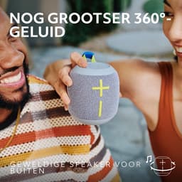 Ultimate Ears WONDERBOOM 4 - Draadloze Speaker - Bluetooth - Zwart — thumbnail 5