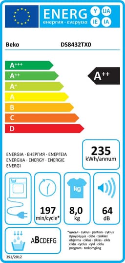 Beko DS8432TX0 - Vrijstaande Wasdroger — thumbnail 6