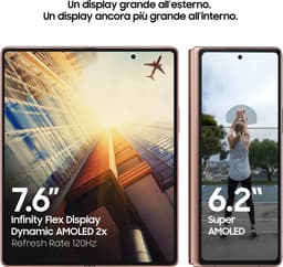 Samsung Galaxy Z Fold 2 5G - 256GB - Mystic Bronze — thumbnail 2