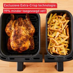 Tefal Dual Easy Fry & Grill EY905D - Heteluchtfriteuse XXL - RVS - 2700W - 8,3L — thumbnail 12
