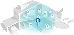 TP-Link Deco M4 - Mesh Wifi - Router - 1-pack - Uitbreiding — thumbnail 6