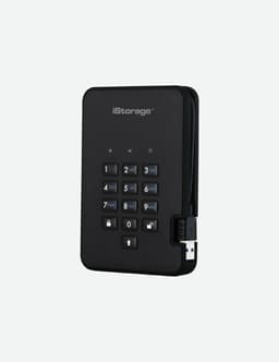 iStorage diskAshur 2 - externe harde schijf - 500 GB - Cijfercode - Zwart — thumbnail 7