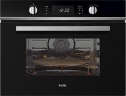 ETNA Zwart- Inbouw Combi-Magnetron - 44L - Magnetron, Oven en Grill - 20 Automatische Programma's - RVS - Kinderslot - 36 cm Draaiplateau — thumbnail 3