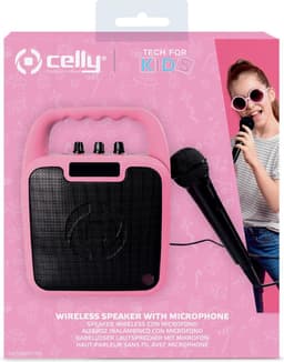 Celly Speaker Kidsparty 19 X 10 X 26 Cm Draadloos 10w Roze — thumbnail 7