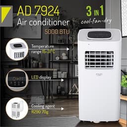 Mobiele Airco 5.000 BTU AD 7924 Adler — thumbnail 16