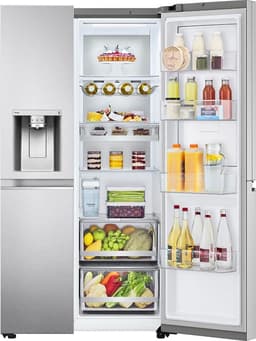 LG GSJV91BSAE Amerikaanse koelkast met Door-in-Door™ - 635L inhoud - DoorCooling+™ - Water- en ijsdispenser met UVnano™ - Total No Frost - Inverter Linear Compressor — thumbnail 11