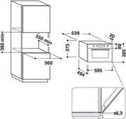 Whirlpool W9MD260IXL Inbouwmagnetron — thumbnail 14