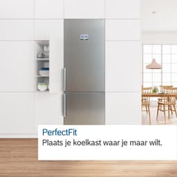 Bosch KGN49XLEA - Serie 4 - Koel-vriescombinatie - Extra breed - RVS - NoFrost nooit meer ontdooien - VitaFresh: houdt etenswaren langer vers in gekoelde lades — thumbnail 4
