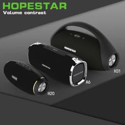 Hopestar H31 Speaker - Zwart - 32W - Bluetooth - Stereo - Draagbaar - Subwoofer - Draadloos - Enorme Power — thumbnail 3