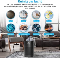 Oliviers Luchtreiniger- Met Hepa filter en plasmawave technologie- Cadr 50m3/h- Tot 30m2 — thumbnail 5