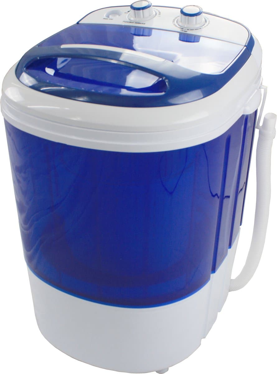 Lowander mini wasmachine 3kg - Kleine camping wasmachine - met Bovenlader — afbeelding 1