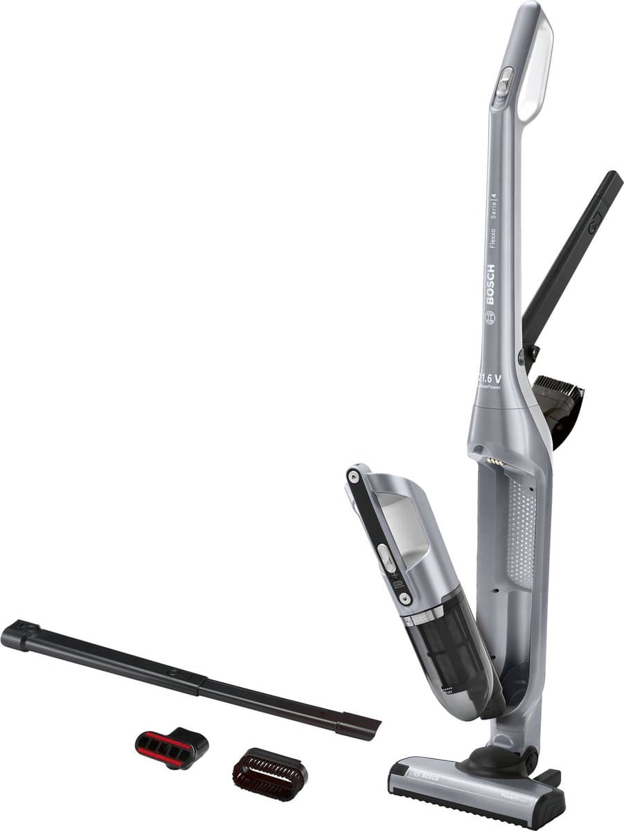 Bosch - Flexxo - BCH3P210 -Steelstofzuiger - Grijs — afbeelding 1
