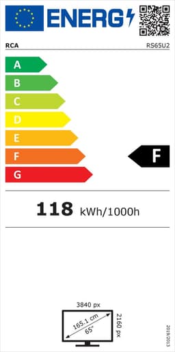 RCA RS65U2 - 65 inch - 4K LED - 2020 — thumbnail 2