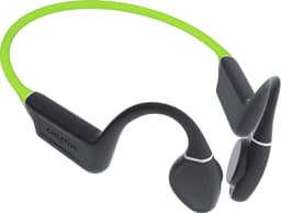 Creative Outlier Free+ Bone Conduction hoofdtelefoon - verstelbare transducers, IPX5 las- en spatbescherming, tot 10 uur batterijduur (grijs en limoengroen) — thumbnail 6