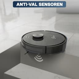 Tjilla C150 Robotstofzuiger met dweilfunctie - Nederlands product - Realtime mapping - Anti-klit borstel - Met laadstation - LDS Laser navigatie - Proefperiode 30 dagen - Huisdieren - Dweilrobot - Bediening met App - Met afstandsbediening - 11.500pa — thumbnail 5