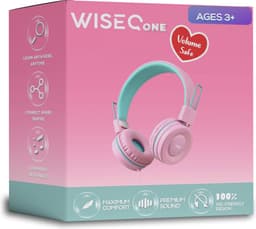 WiseQ Kinderkoptelefoon met Draad – Koptelefoon Kind – Hoofdtelefoon met Kabel – Met Microfoon – Geluidsdempend – Volumebegrenzer - Roze / Unicorn-Bubblegum — thumbnail 9