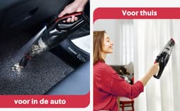 Cleanforce Kruimelzuiger V2 Snoerloos met extreme zuigkracht - Nat & Droog - Auto Stofzuiger - Voor Thuis & Auto — thumbnail 6