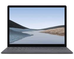 Microsoft Surface Laptop 3 Intel® Core™ i5 i5-1035G7 34,3 cm (13.5") Touchscreen 8 GB LPDDR4x-SDRAM 256 GB SSD Wi-Fi 6 (802.11ax) Windows 10 Home Platina
