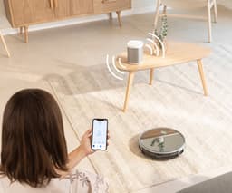 CREATE NETBOT S40 - 4-in-1 Robotstofzuiger Smart - Dweilfunctie - Automatisch - Laadstation - Google Home & Alexia — thumbnail 7