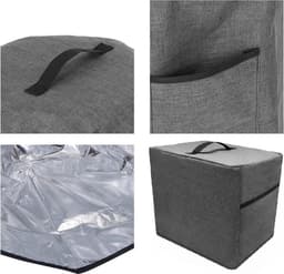 Airfryer Hoes - Geschikt voor Philips airfryer en meer - Waterafstotende Cover - Stofdicht - 34 x 26 x 30 cm — thumbnail 2